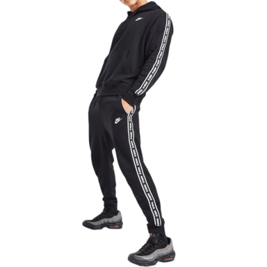 Nike Aries Club Tape Mens Tracksuit In Black